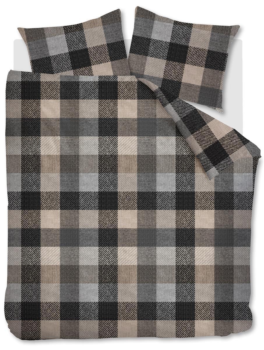 BeddingHouse Dekbedovertrek Beckett Grey