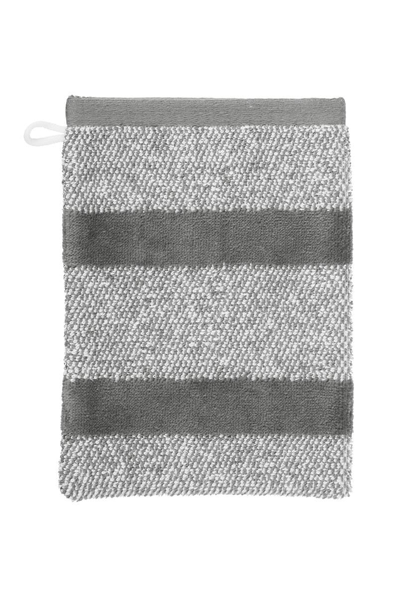 BeddingHouse Washandje Sheer Stripe Anthracite