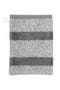 BeddingHouse Washandje Sheer Stripe - 16x22 cm - Antraciet