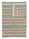 Pip Studio Quilt Bonsoir Combistripe Throw Groen 130x170 cm