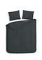 HeckettLane Dekbedovertrek Franela Anthracite