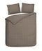 Heckett & Lane Dekbedovertrek Diamante Taupe-Grey