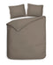 HeckettLane Dekbedovertrek Punto Taupe-Grey