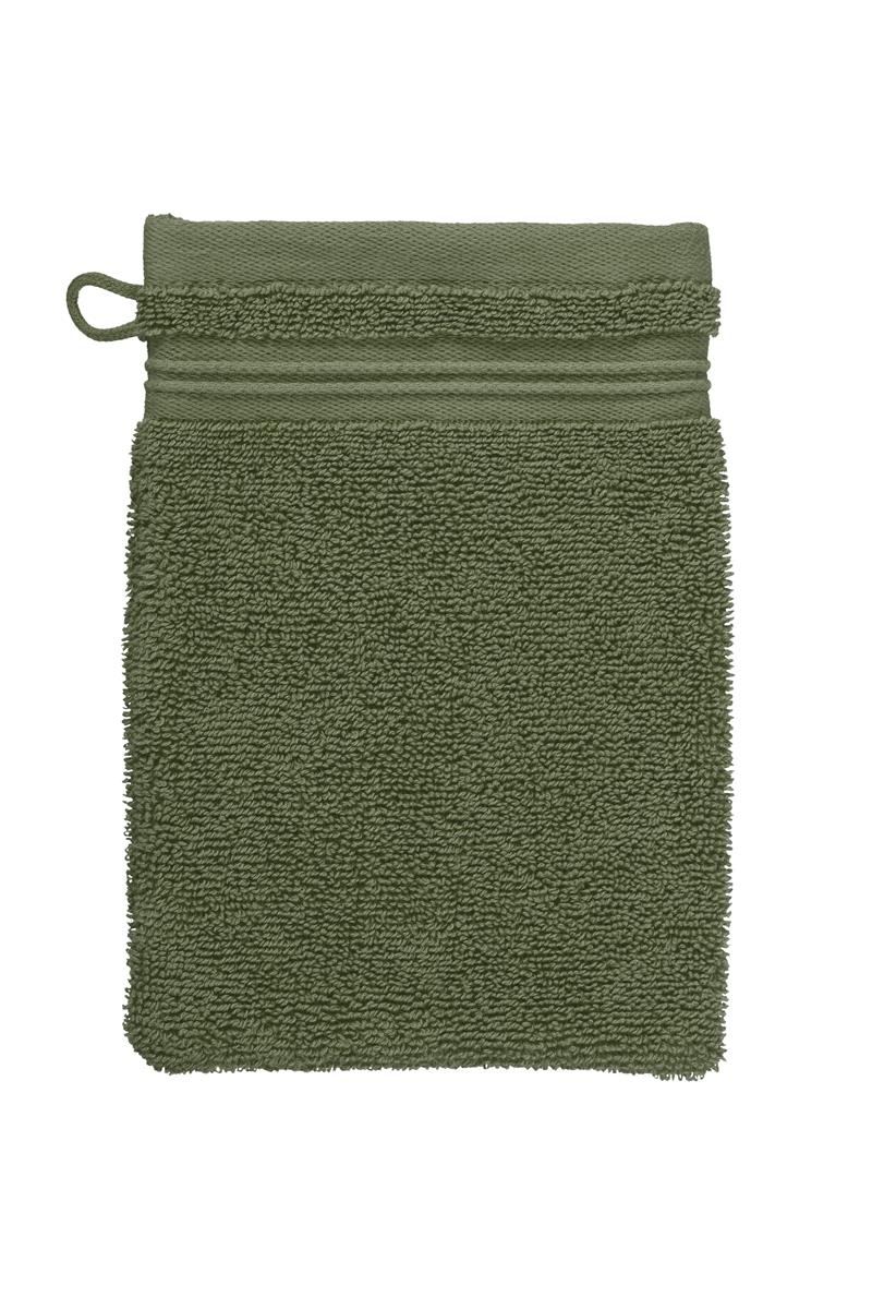 BeddingHouse Washandje Sheer Olive Green