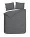 HeckettLane Dekbedovertrek Banda Classic-Anthracite