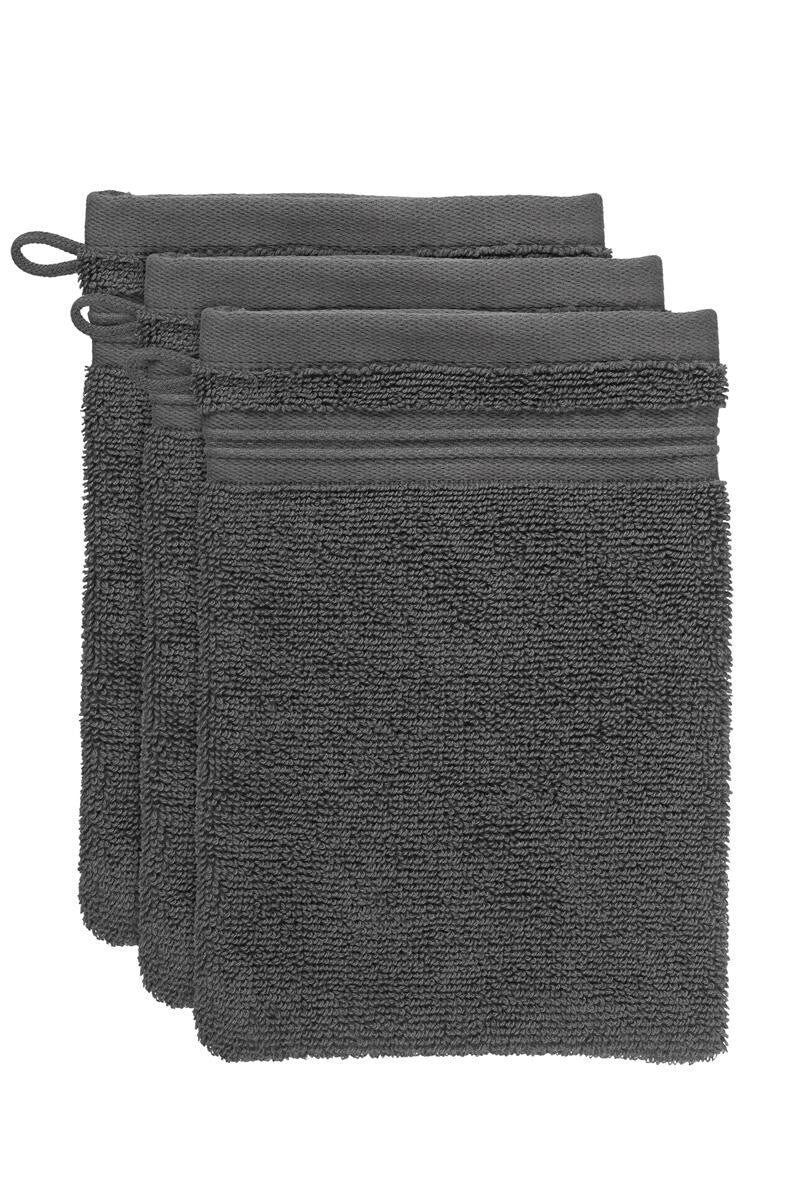 BeddingHouse Washandje Sheer set Anthracite