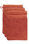 BeddingHouse Washandje Sheer set - 16x22 cm - Oranje