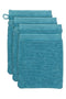 BeddingHouse Washandje Sheer set - 16x22 cm - Petrol