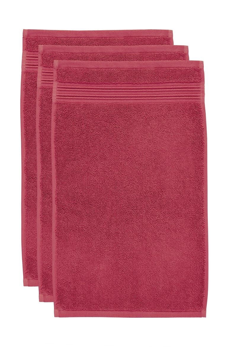 BeddingHouse Gastendoekje Sheer set Red