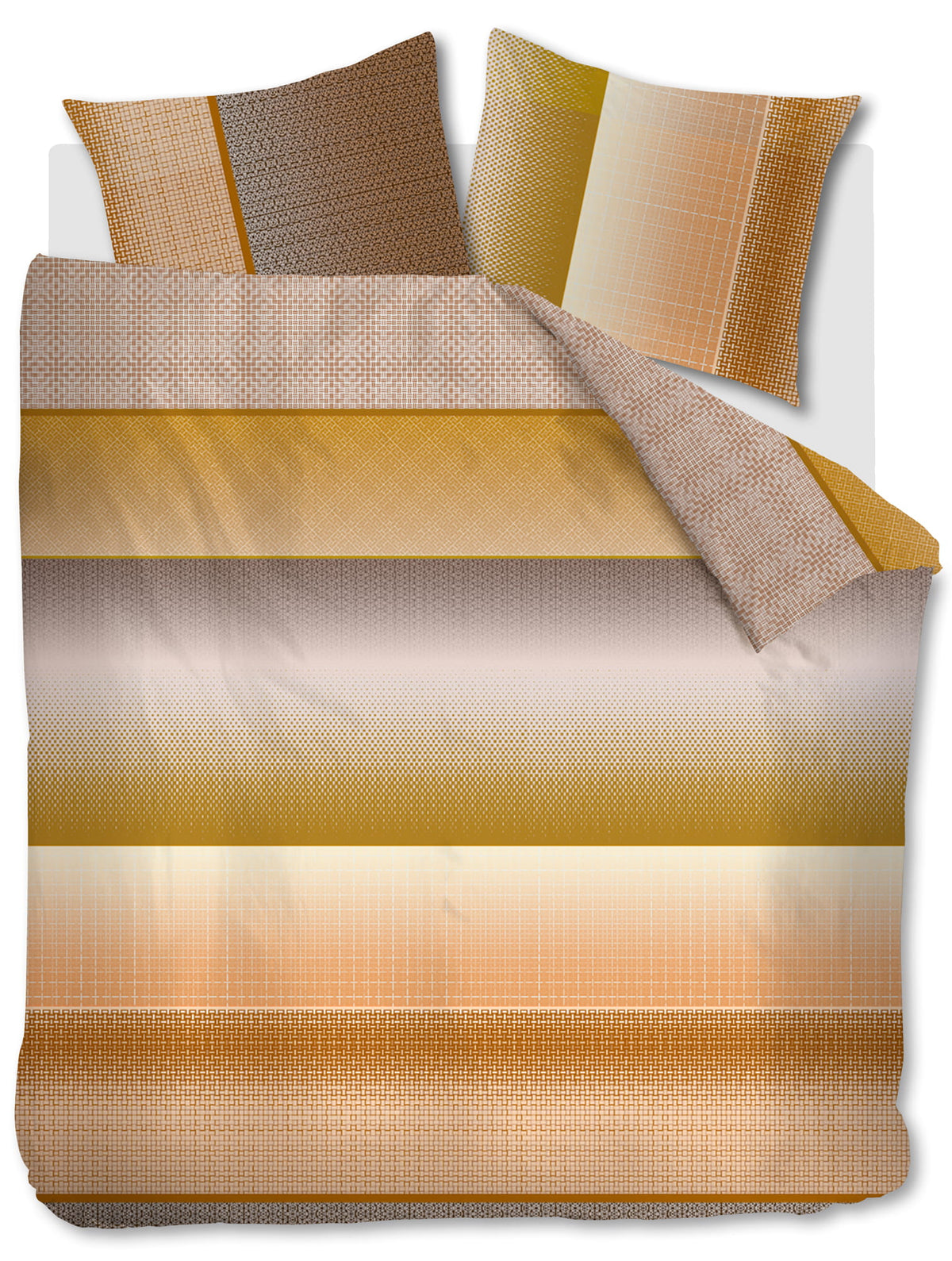 BeddingHouse Dekbedovertrek Odette Yellow 240x200/220 cm