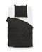 Zo!Home Dekbedovertrek Lino Midnight-Black