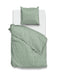 Zo!Home Dekbedovertrek Lino Moss-Green
