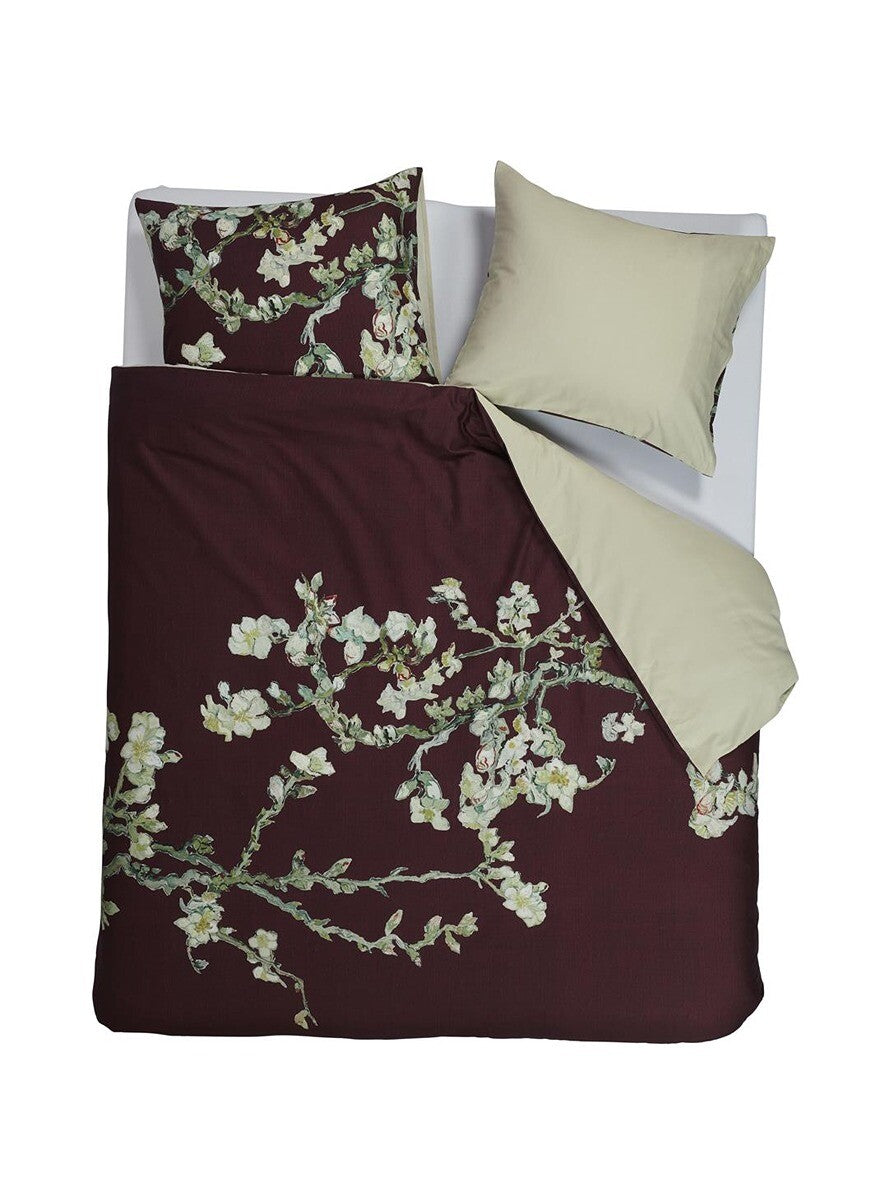 Van Gogh Museum Dekbedovertrek Blossom Dark Red