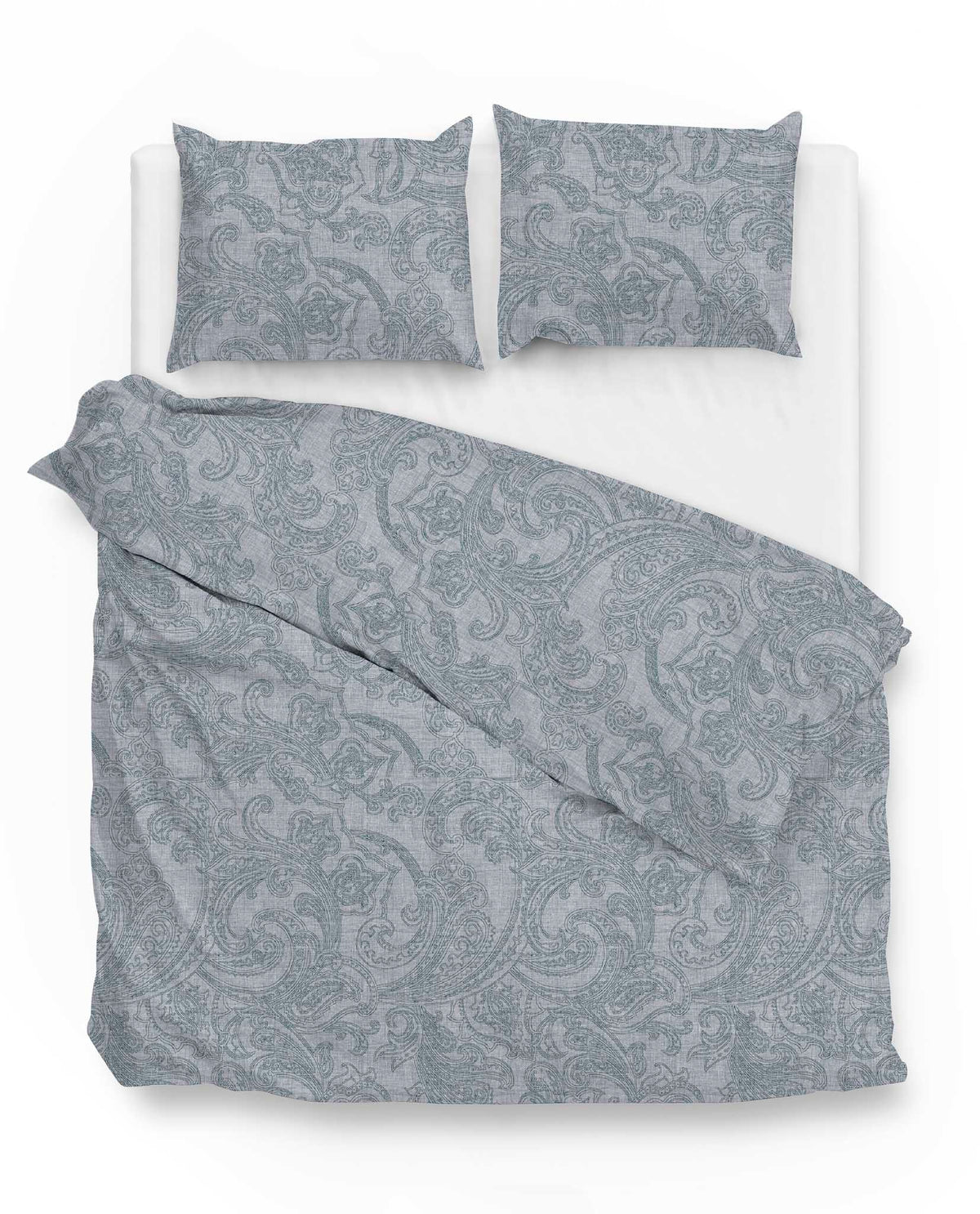 Zohome Dekbedovertrek Paisley di Lino Denim