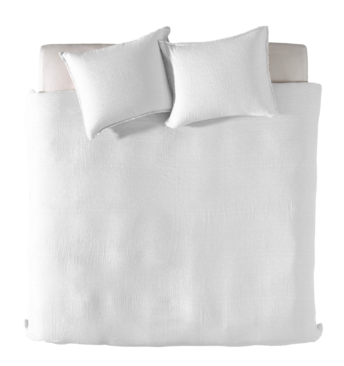 Yellow Dekbedovertrek Garza Bright-White