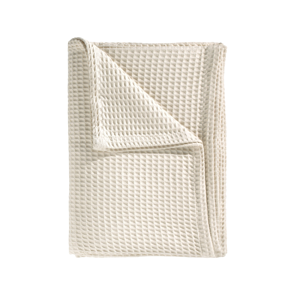 Heckett & Lane Sprei Wafel Ivory-White