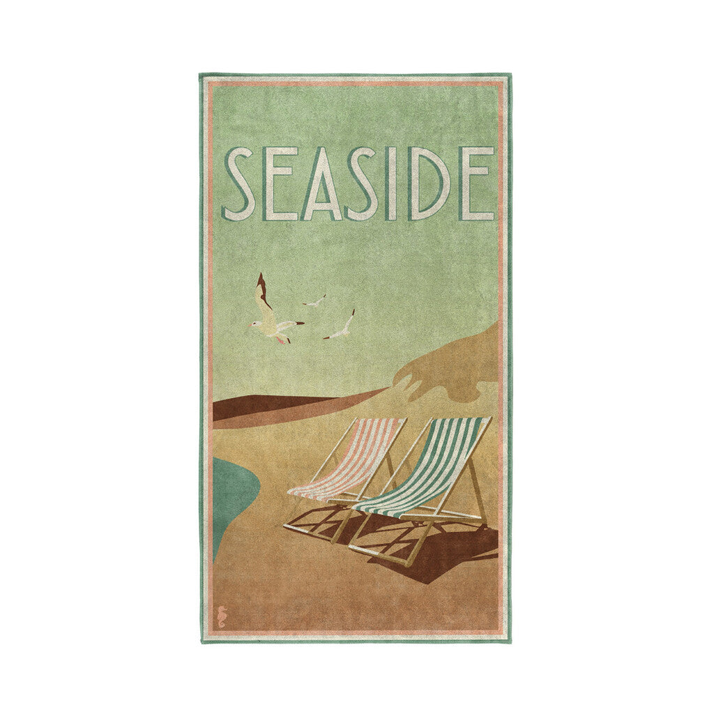 Seahorse Strandlaken Blackpool Green