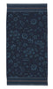 Pip Studio Badhanddoek Jasmin Jacquard - 70x140 cm - Donker Blauw