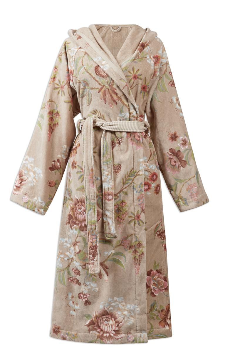 Pip Studio Badjas Secret Garden Khaki