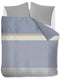 BeddingHouse Dekbedovertrek Bernou Blauw