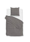 Zo!Home Dekbedovertrek Flanella di Lino Dark-Grey