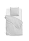 Zo!Home Dekbedovertrek Linea di Satinado Ash-Grey