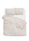 Zo!Home Dekbedovertrek Petali di Lino Sandy-Beige