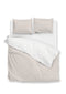 Zo!Home Dekbedovertrek Punta di Cotone Warm-Sand