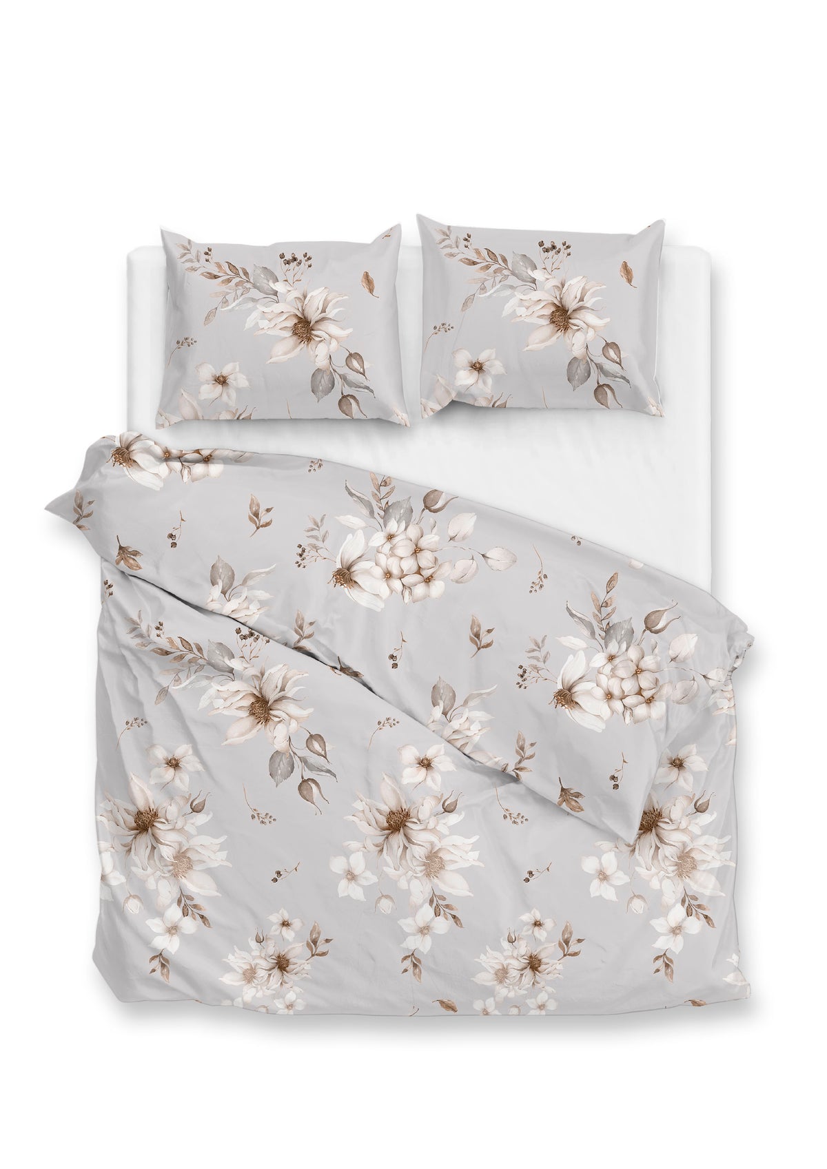 Zohome Dekbedovertrek Elara Grey