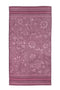 Pip Studio Handdoek Jasmin Jacquard - 55x100 cm - Licht roze