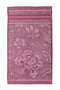 Pip Studio Handdoek Jasmin Jacquard - 30x50 cm - Licht roze