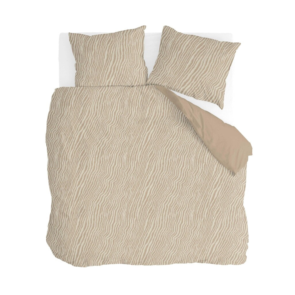 Byrklund Dekbedovertrek Sandy Lines Beige
