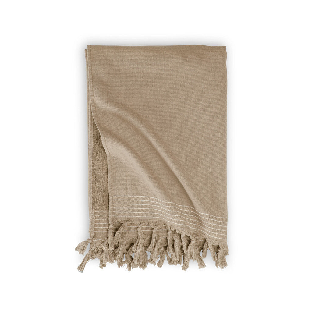 Walra Hamamdoek Soft Cotton Brown 100x180 cm