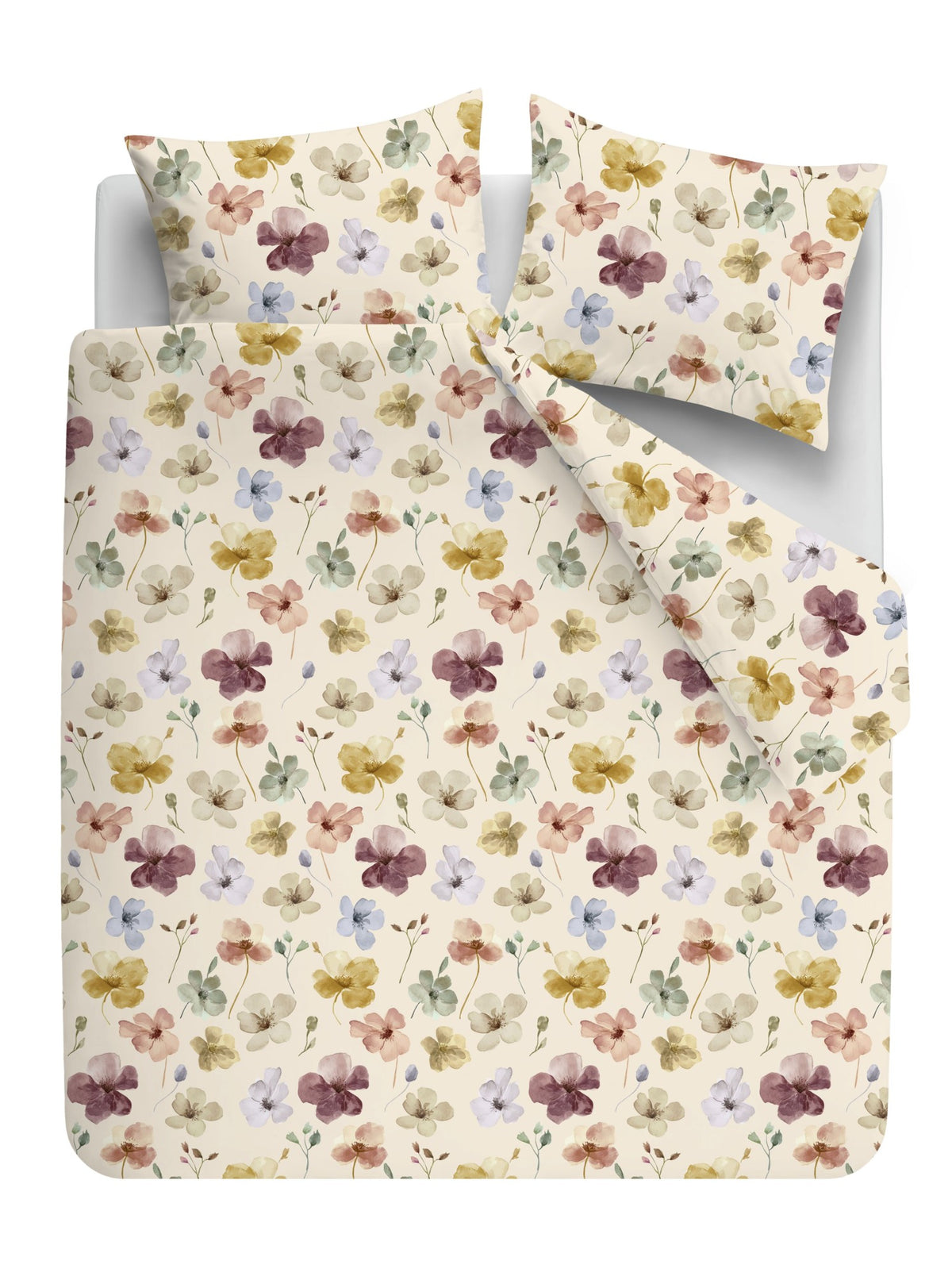 Ariadne at Home Dekbedovertrek Fleurs Multi