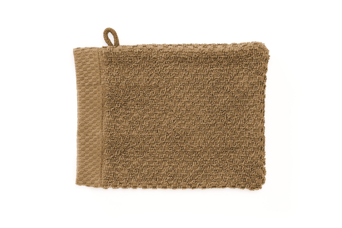 Heckett & Lane Washandje Grant Cognac-Brown