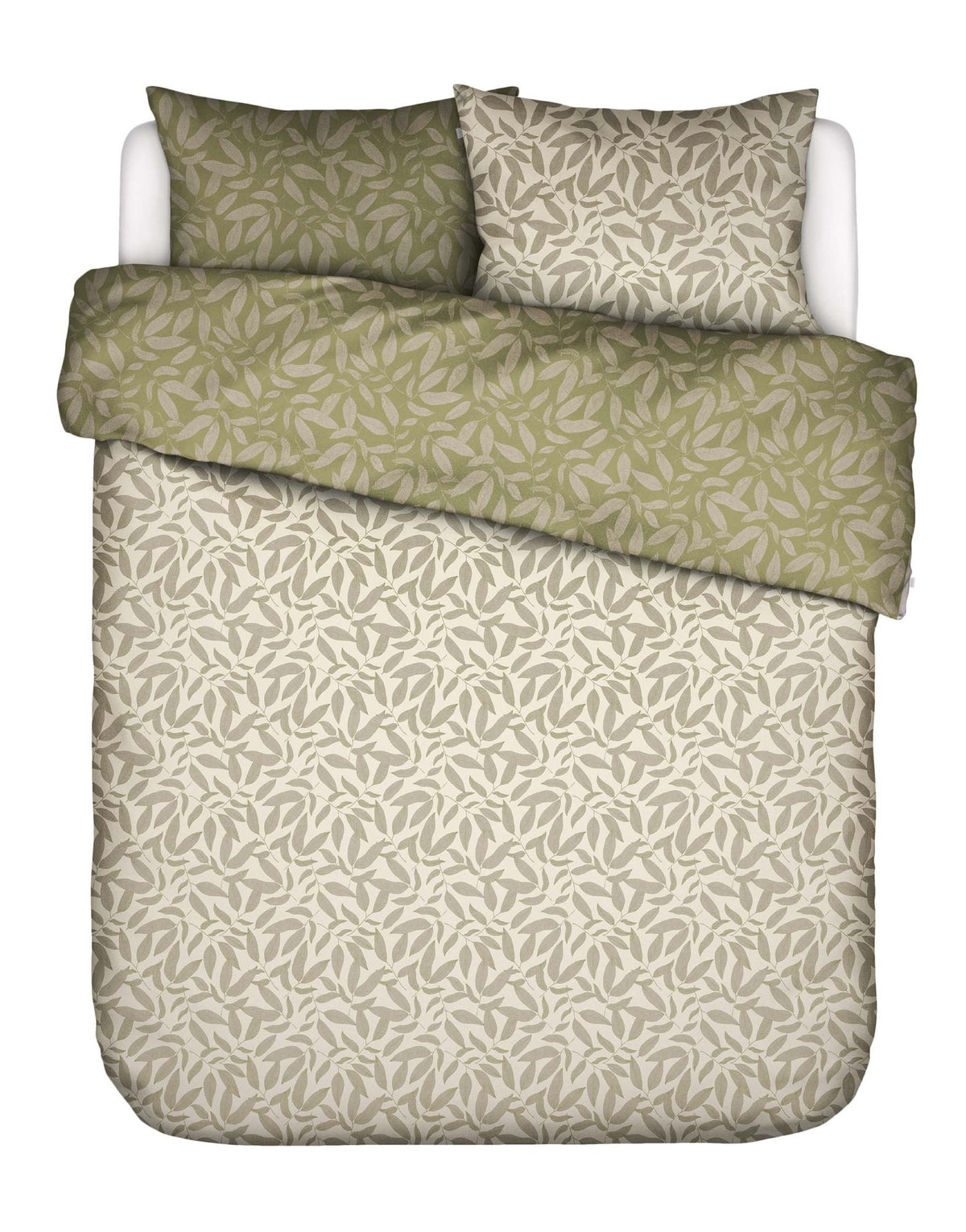 Essenza Dekbedovertrek Clea Cedar green