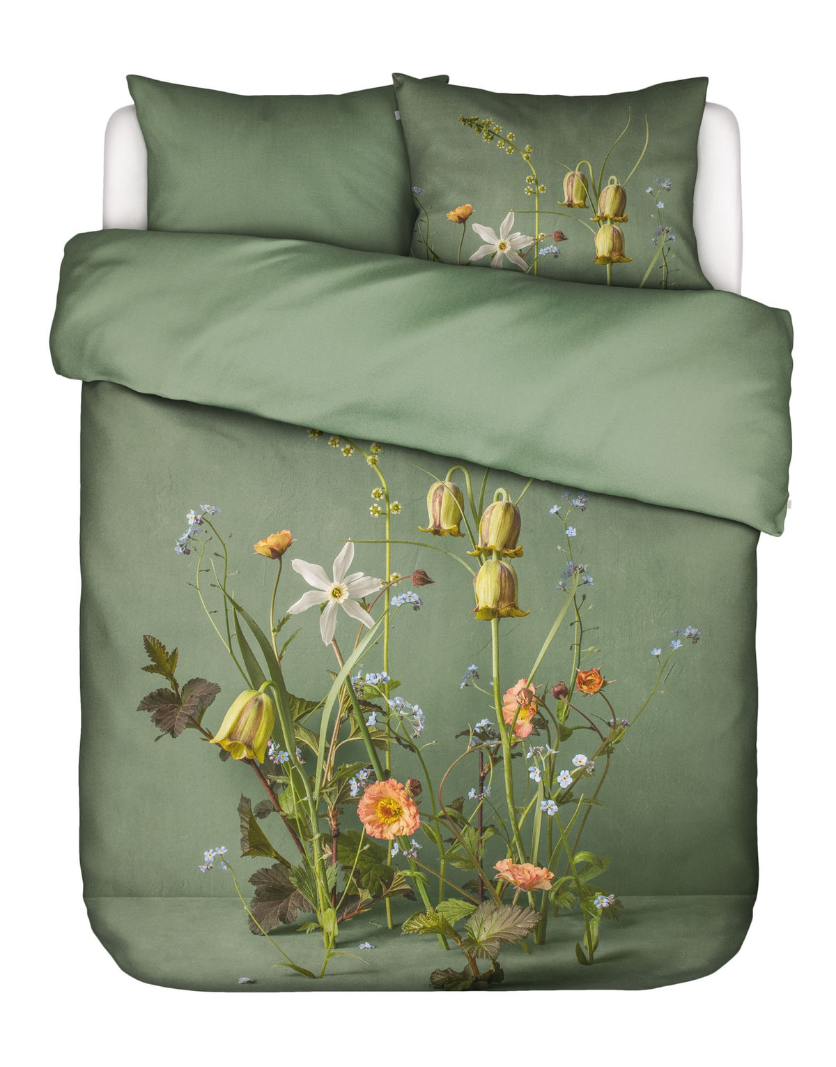 Essenza Dekbedovertrek Ficaria Greenish