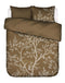 Essenza Dekbedovertrek Lucienne Slate brown