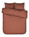 Essenza Dekbedovertrek Minte Terracotta