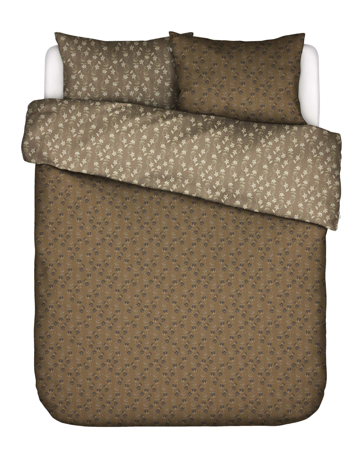Essenza Dekbedovertrek Suri Slate brown