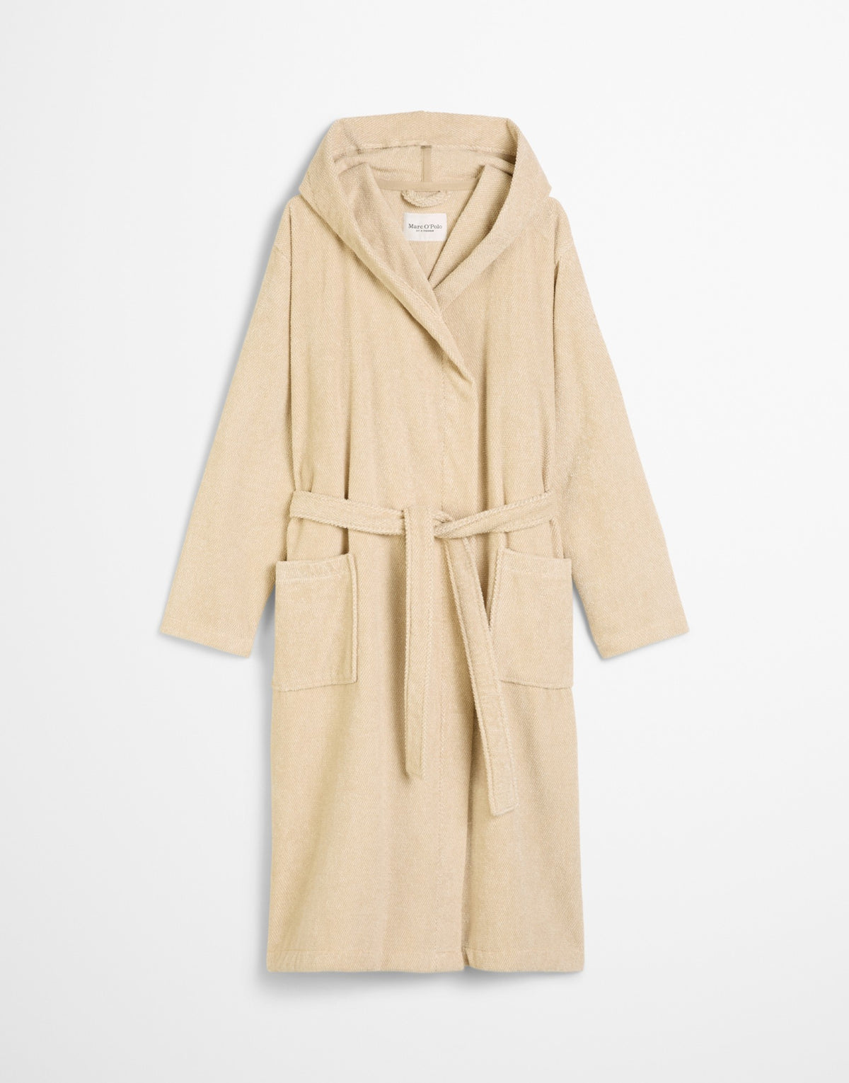 Marc O'Polo Badjas Timeless Women Melange Dark Sand