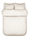 Marc O'Polo Dekbedovertrek Classic fine stripe Dark Sand
