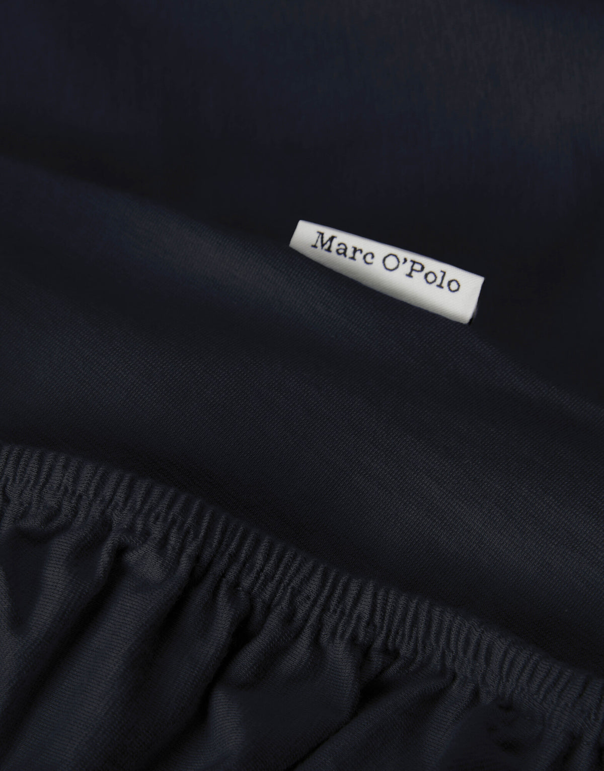 Marc O'Polo Hoeslaken Premium Organic Jersey Dark Navy