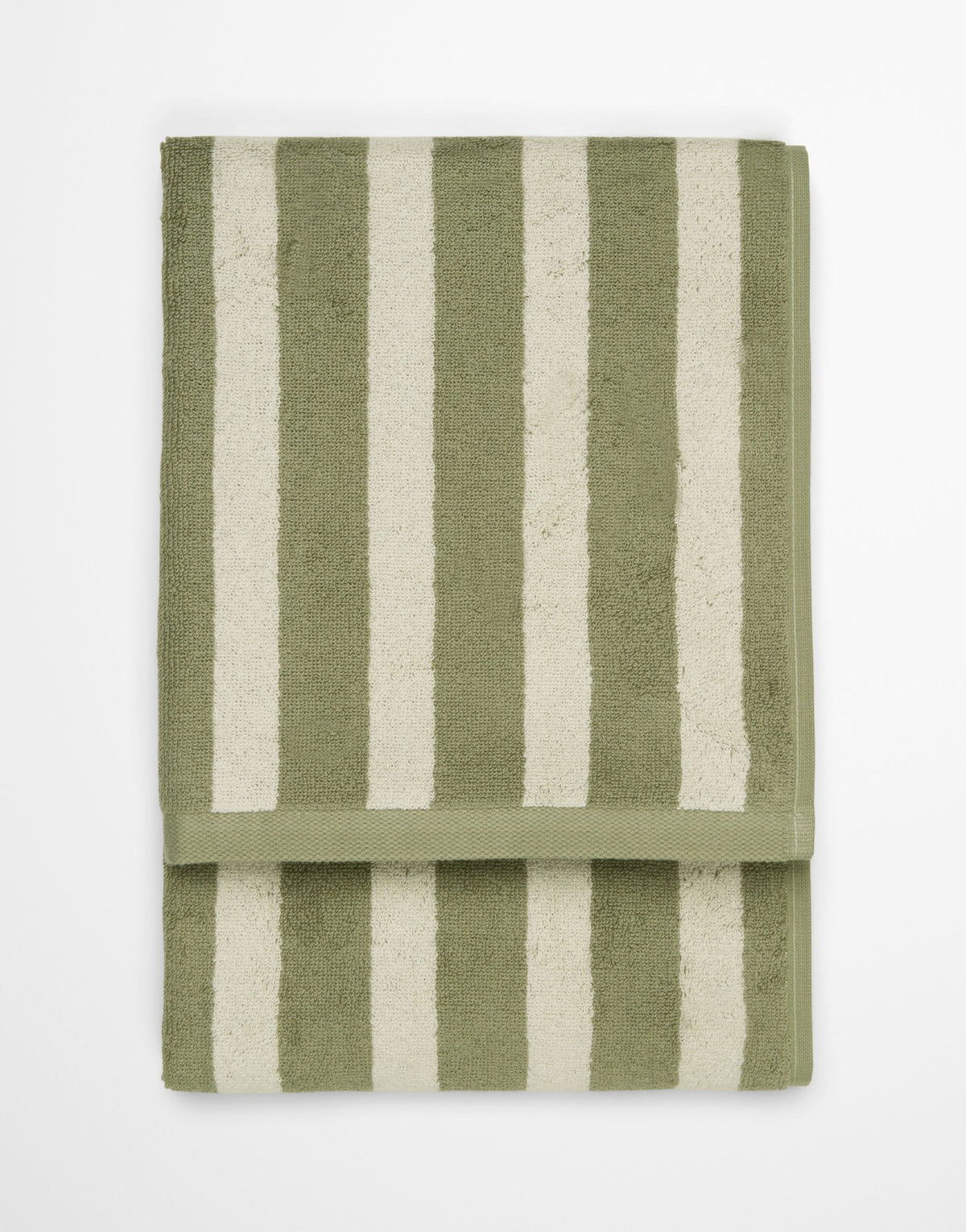 Marc O'Polo Handdoek Heritage Mosgroen