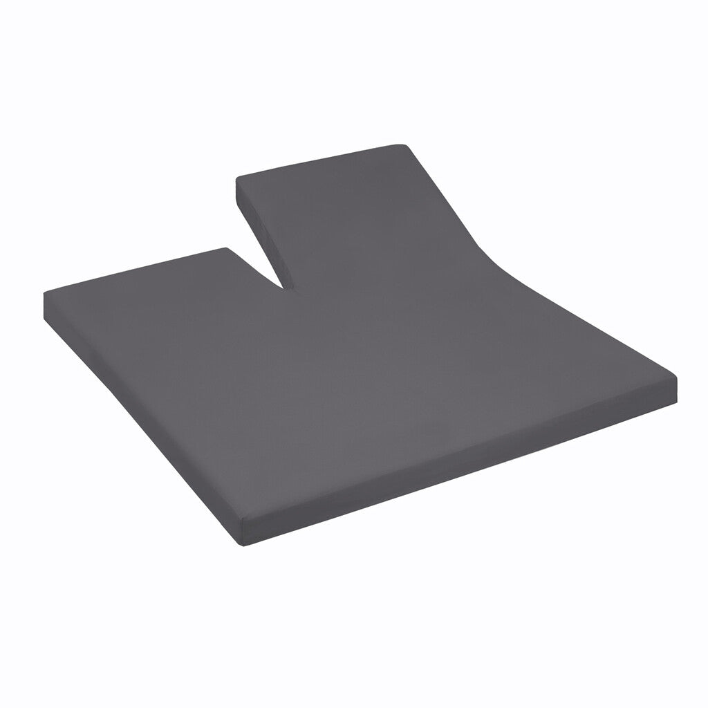 Cinderella Splittopper hoeslaken Jersey Single Split Anthracite