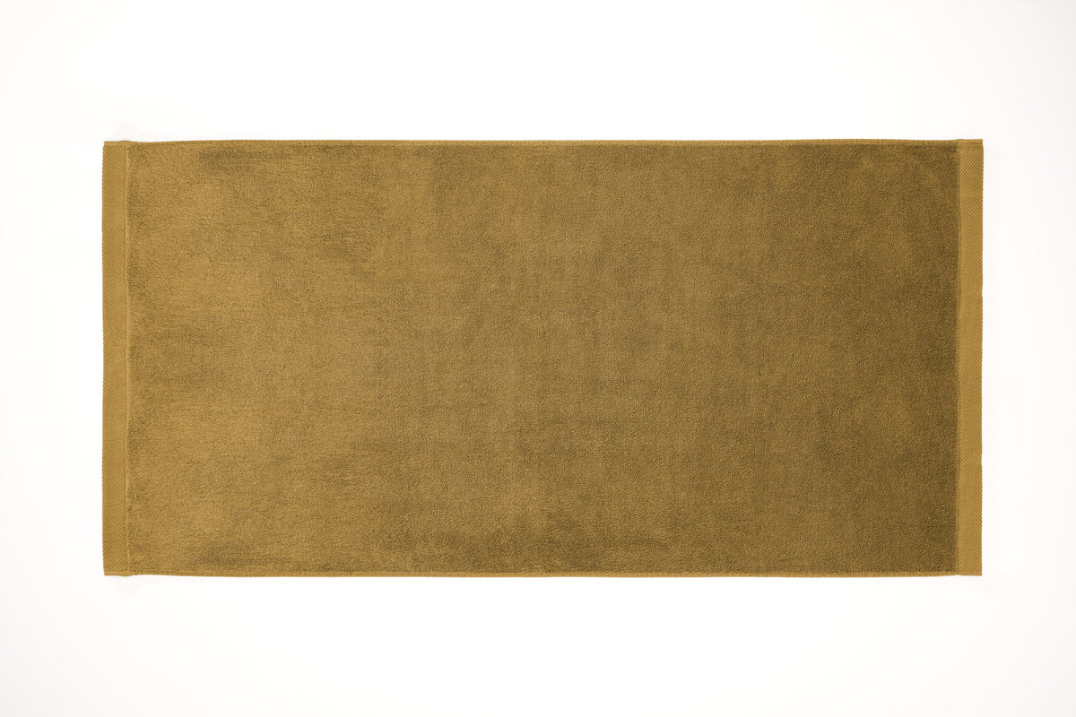 Heckett & Lane Badhanddoek Premium Ochre-Yellow