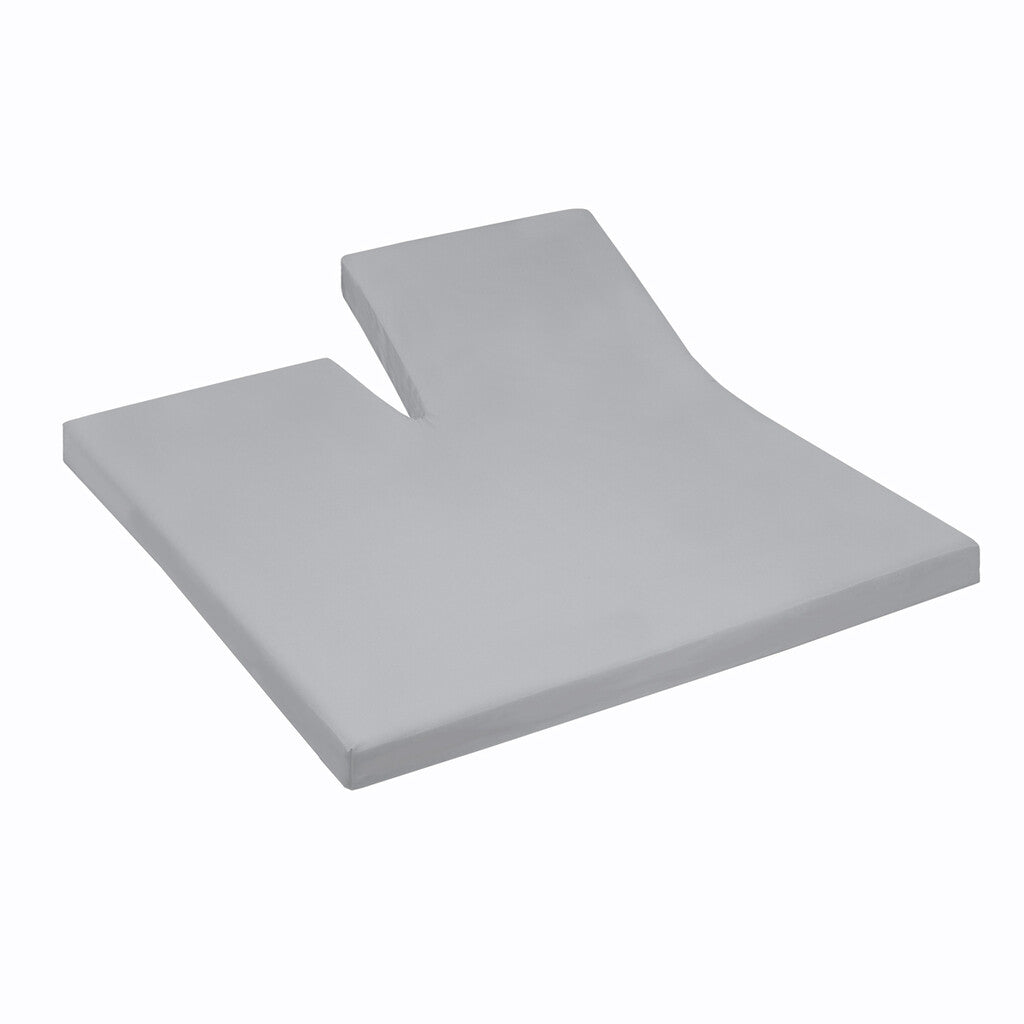 Cinderella Splittopper hoeslaken Jersey Single Split Light Grey