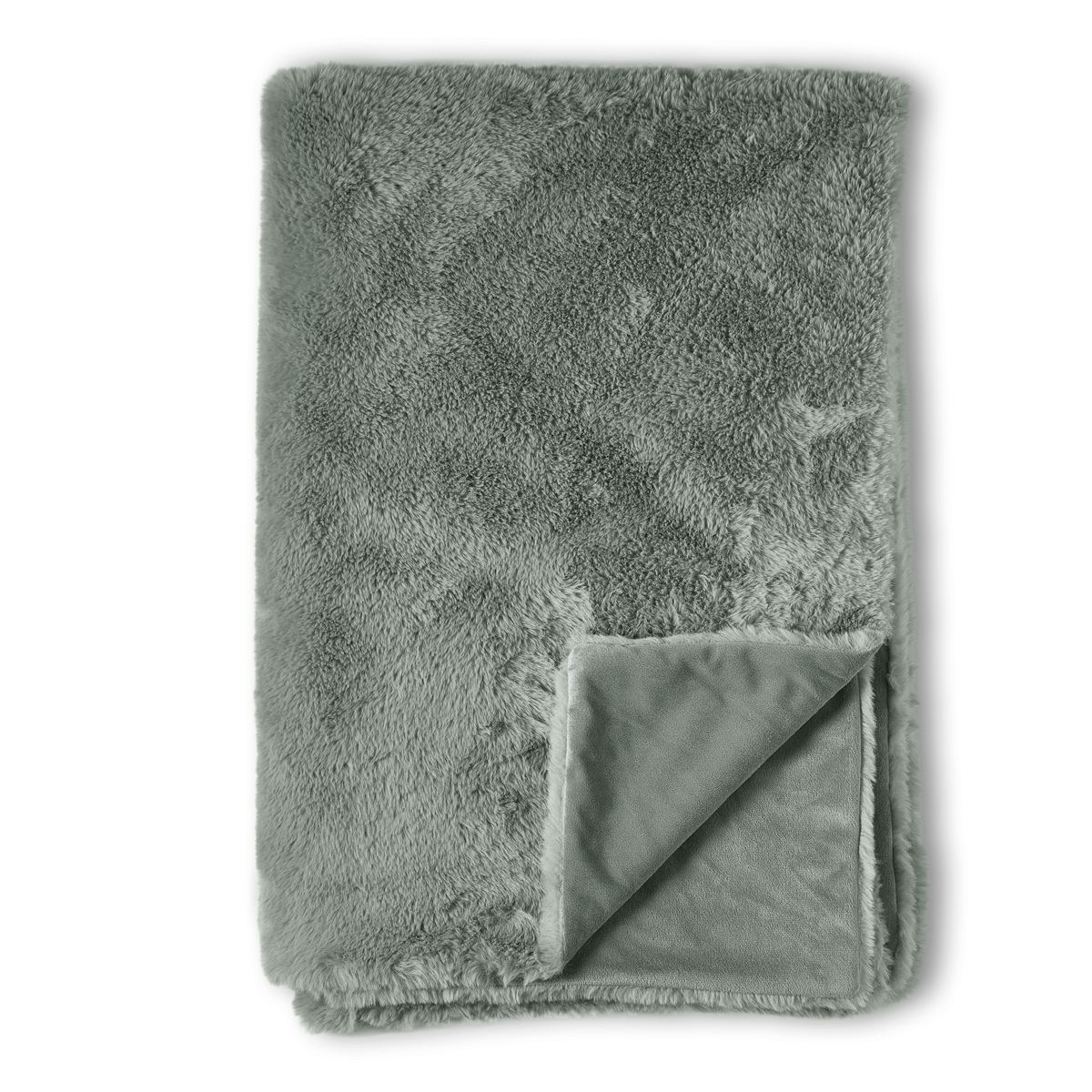 KAAT Amsterdam Plaid Cuddle Cloud Grey Green 130x170 cm