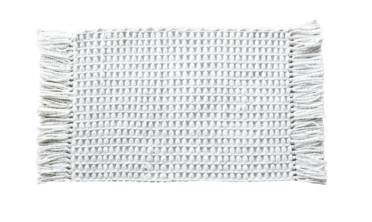 Heckett & Lane Badmat Madras White
