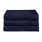 Seahorse Baddoek Pure - 60x110 cm - Indigo - Set van 3